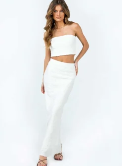 Princess Polly Martha Set  White Fashion