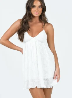 Princess Polly Matea Mini Dress White New