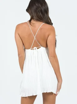 Princess Polly Matea Mini Dress White New