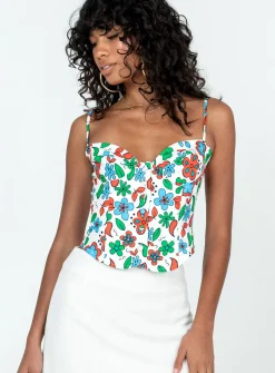 Princess Polly Materson Top  Multi Cheap