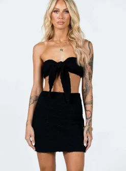 Princess Polly Matilda Set Black Best