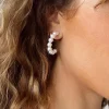 Princess Polly Maud Pearl Earrings  White Fashion