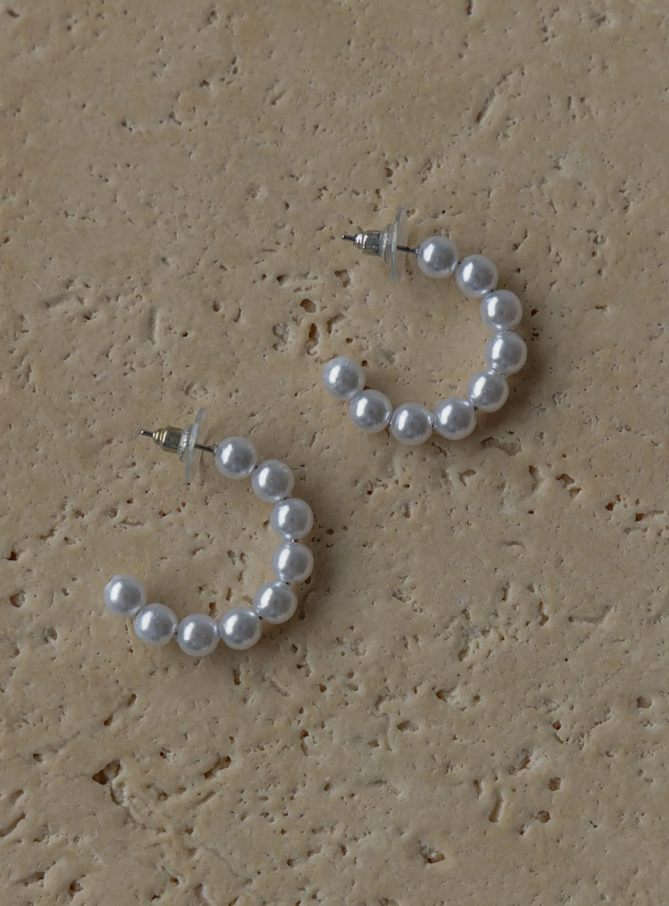 Princess Polly Maud Pearl Earrings White Fashion