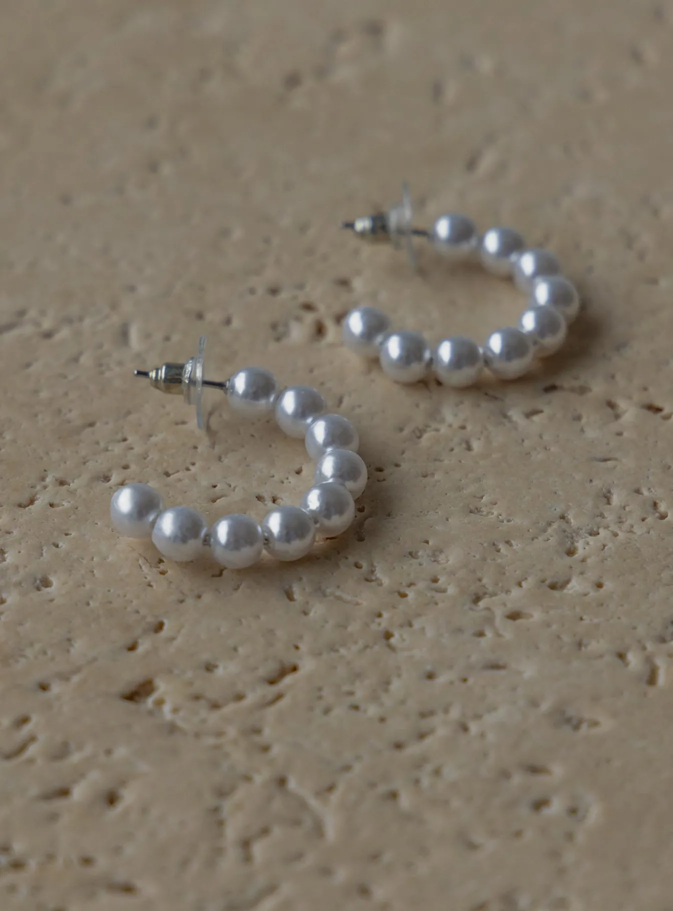 Princess Polly Maud Pearl Earrings White Fashion