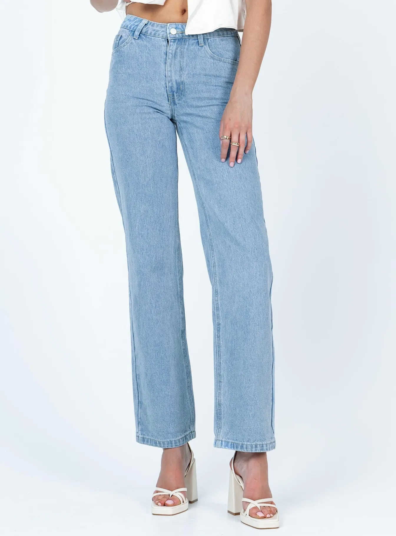 Princess Polly Maverick Mid Waist Jean Denim Store