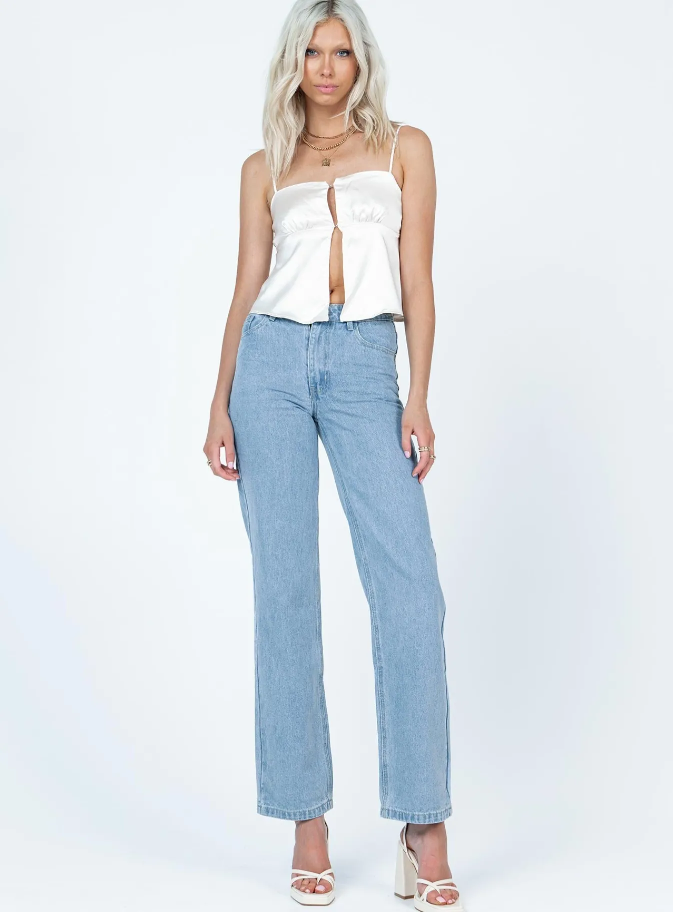Princess Polly Maverick Mid Waist Jean Denim Store
