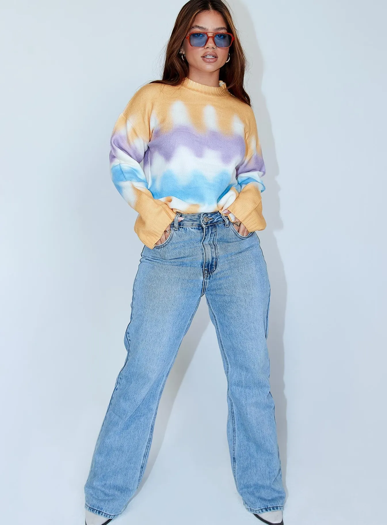 Princess Polly Maya Sweater Multi Shop