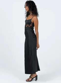 Princess Polly Maybelle Maxi Dress  Black Discount