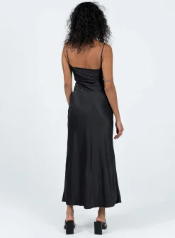 Princess Polly Maybelle Maxi Dress  Black Discount