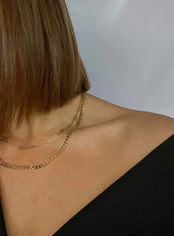 Princess Polly Mecca Necklace Set  Gold Cheap