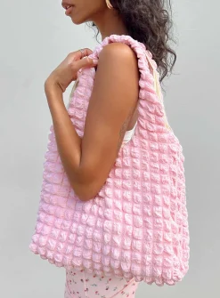 Princess Polly Melbourne Tote Bag  Pink Flash Sale