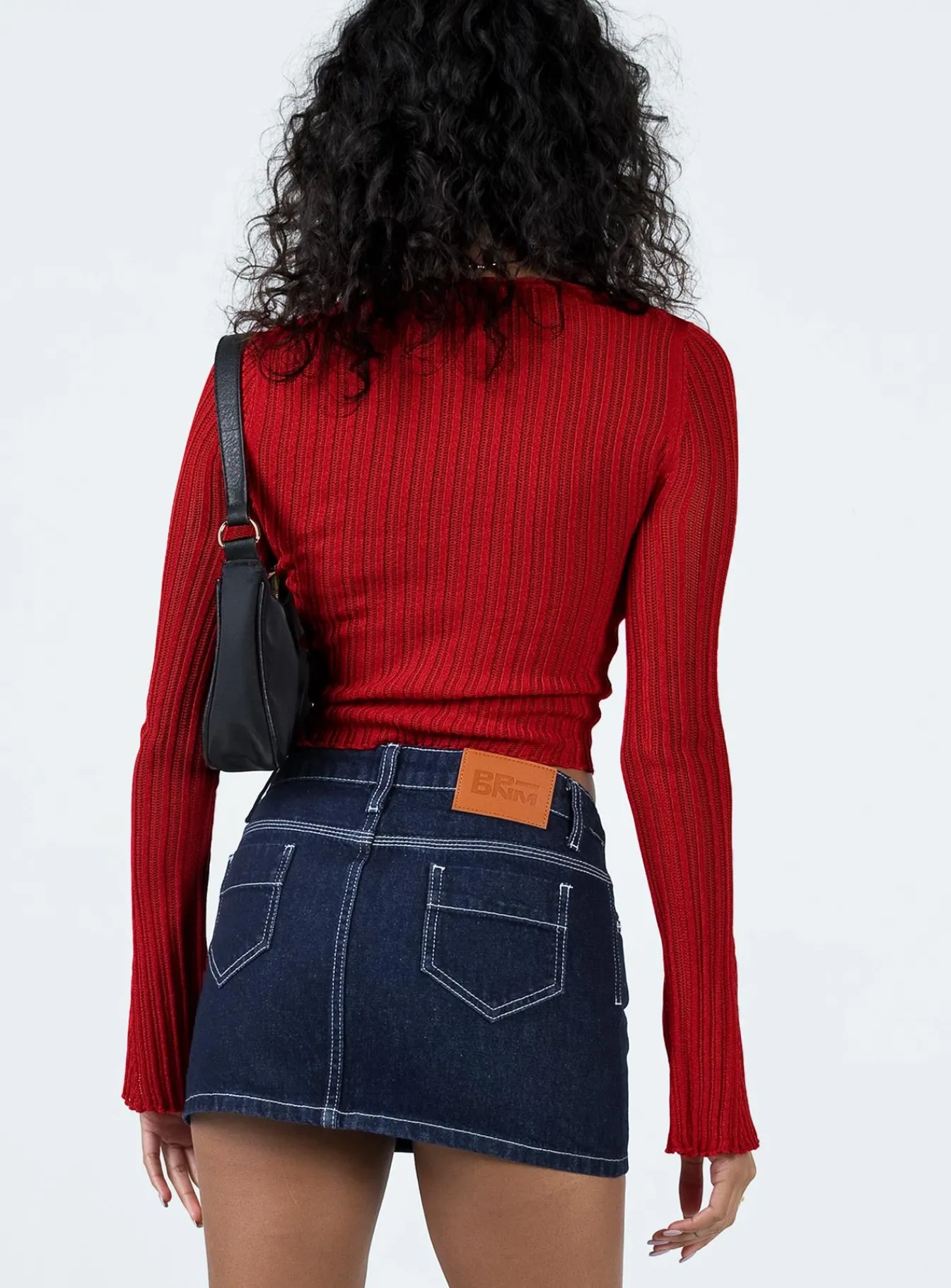 Princess Polly Mellow Long Sleeve Top Red Best