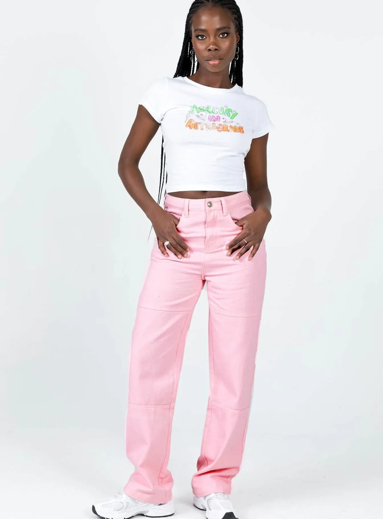 Princess Polly Mercury In Retrograde Top White Clearance