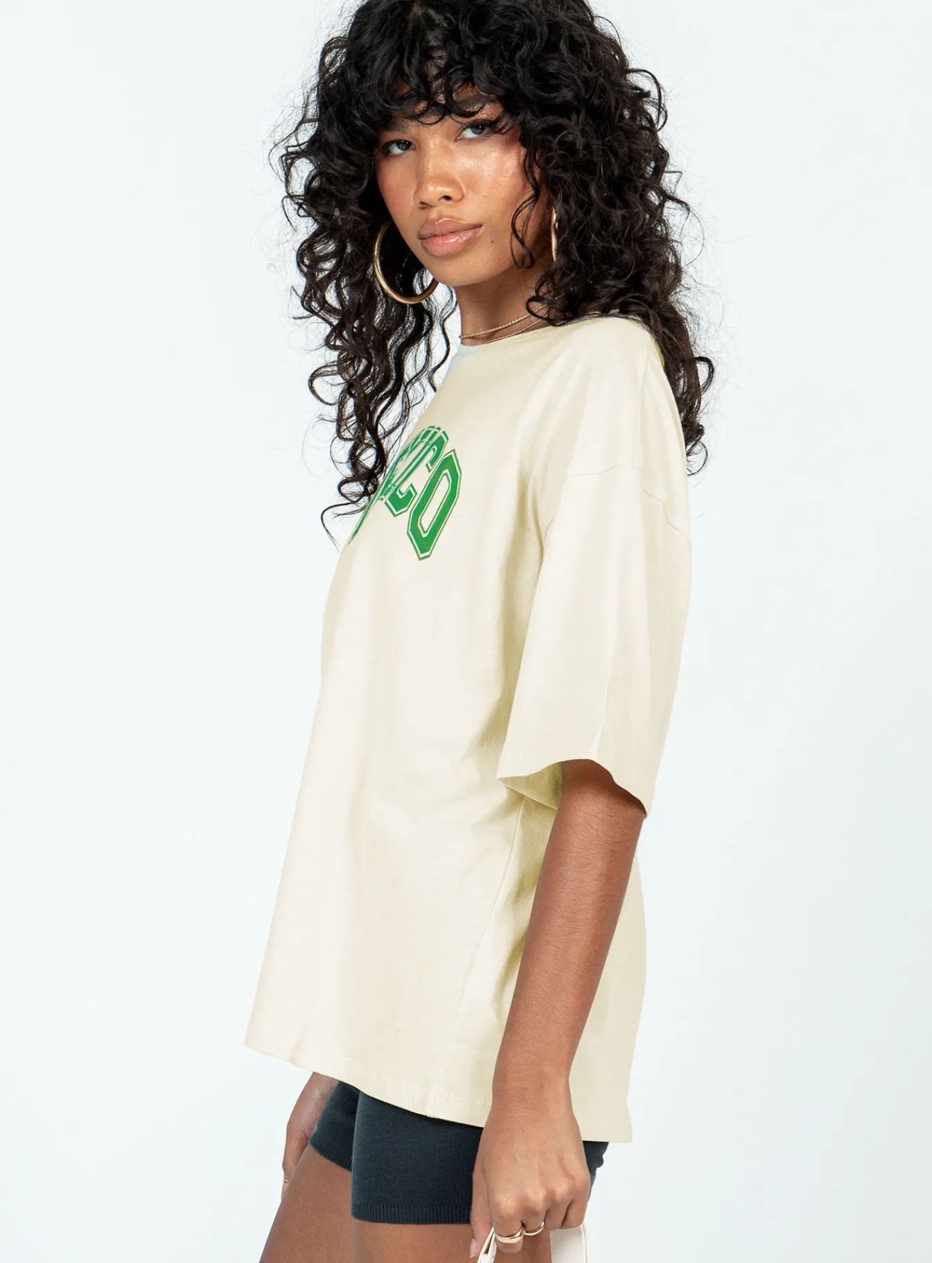 Princess Polly Mexico Graphic Tee Off White New