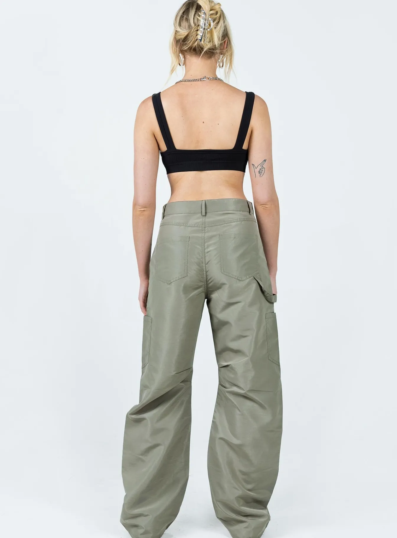 Princess Polly Miami Vice Pant Sage Shop