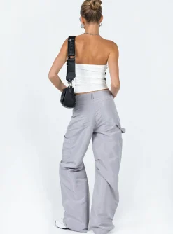 Princess Polly Miami Vice Pant Grey Cheap