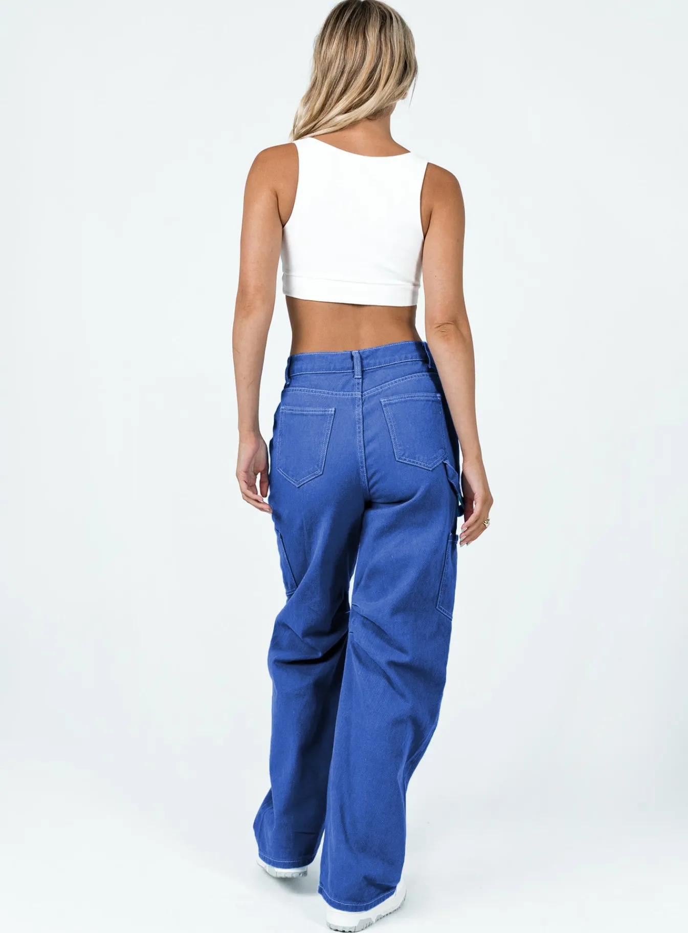 Princess Polly Miami Vice Pants Blue Best