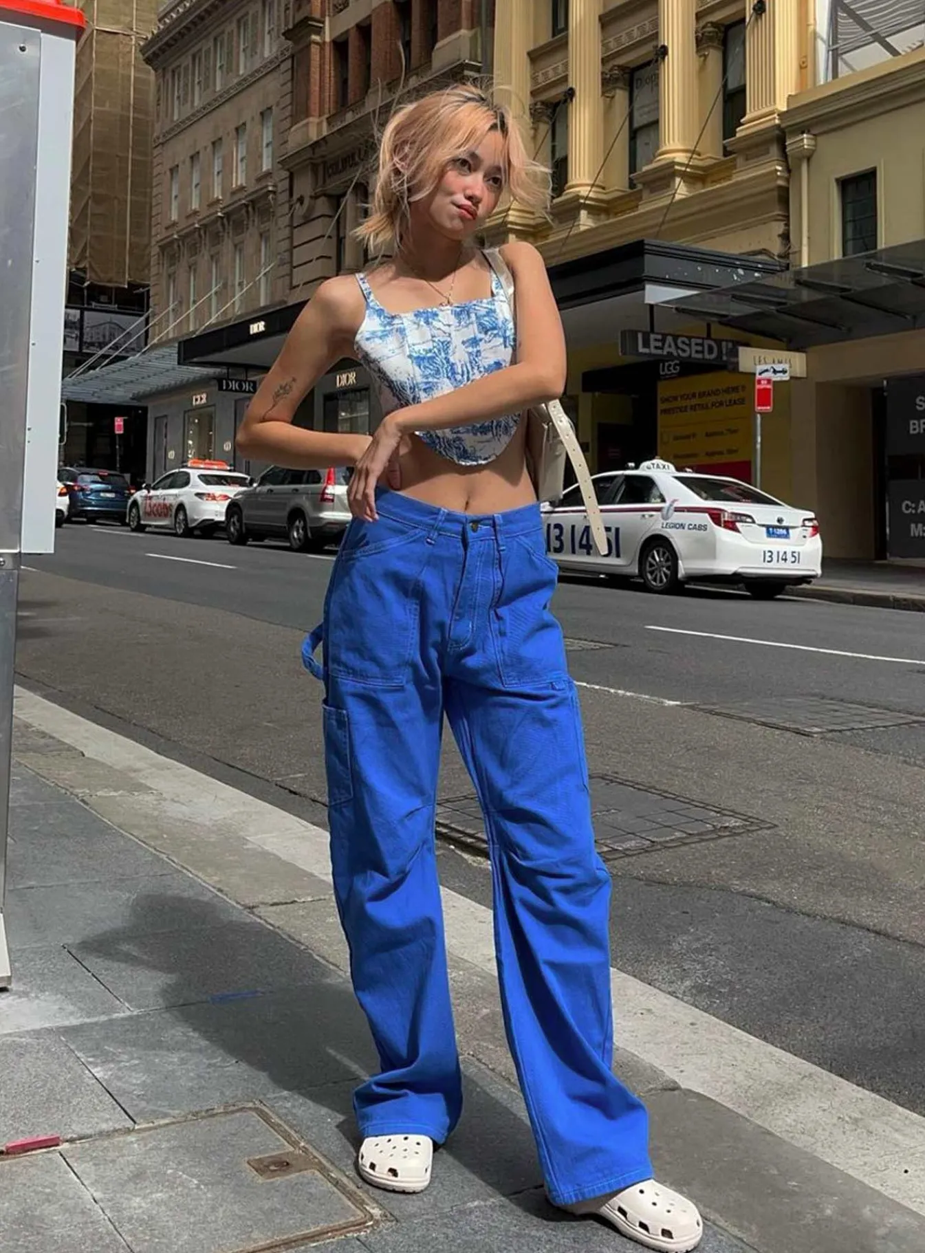 Princess Polly Miami Vice Pants Blue Best