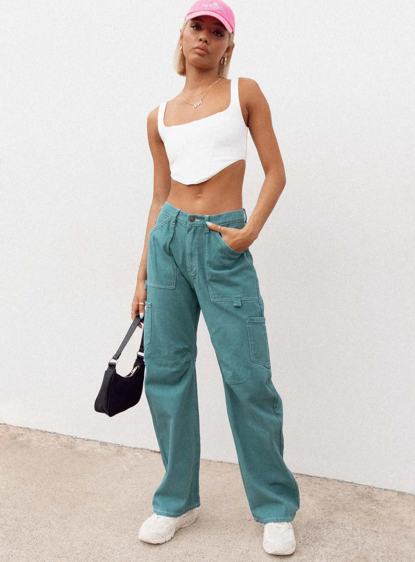 Princess Polly Miami Vice Pants Green Online