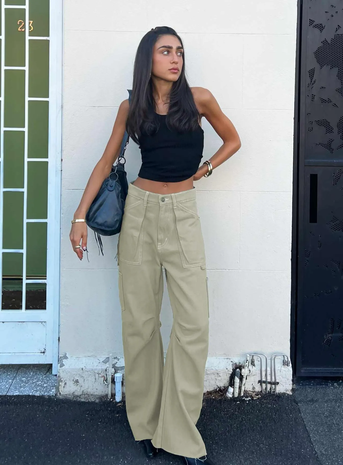 Princess Polly Miami Vice Pants Light Khaki Sale