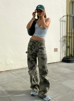 Princess Polly Miami Vice Pants  Camo Store