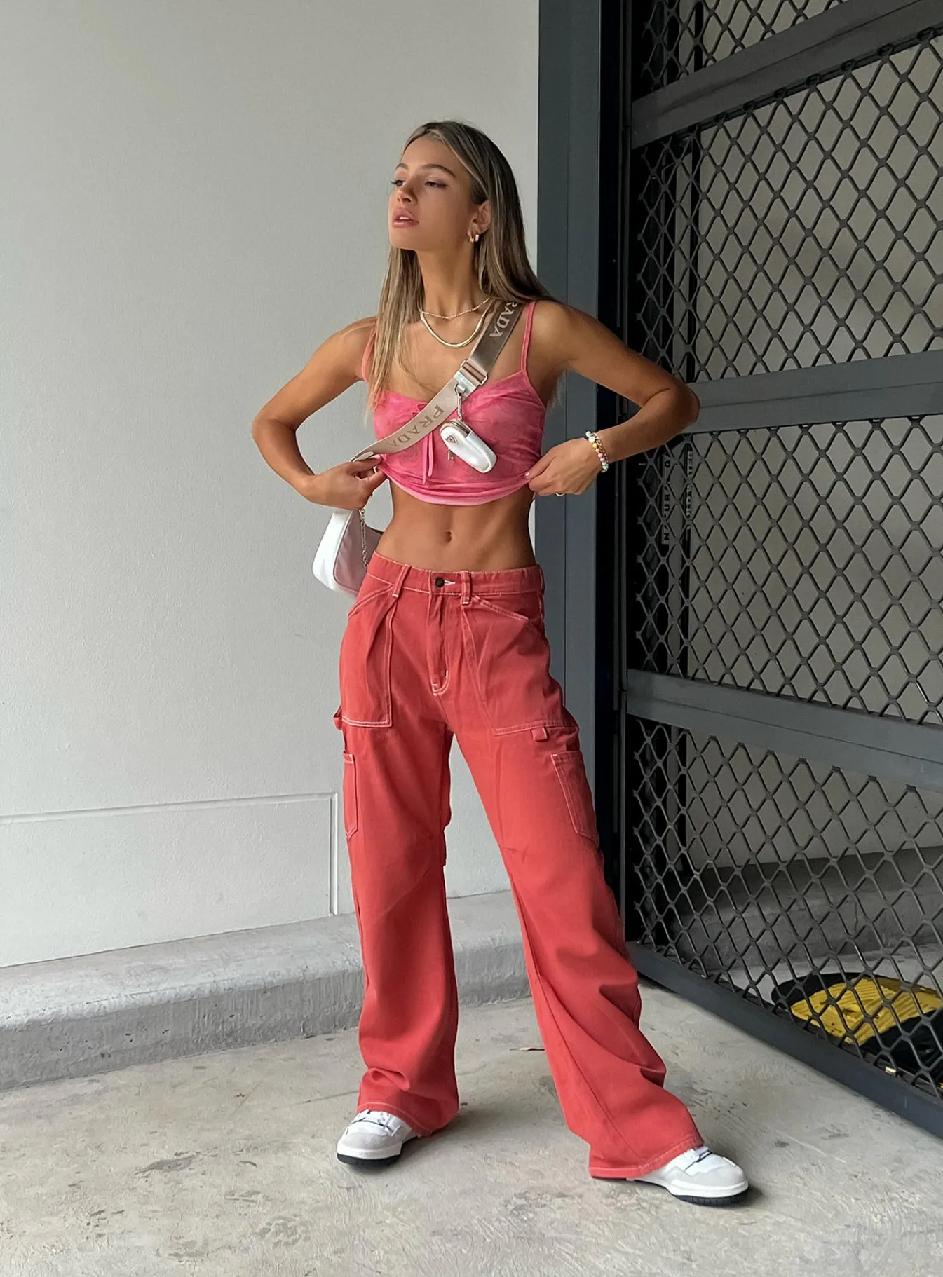 Princess Polly Miami Vice Pants Red Online