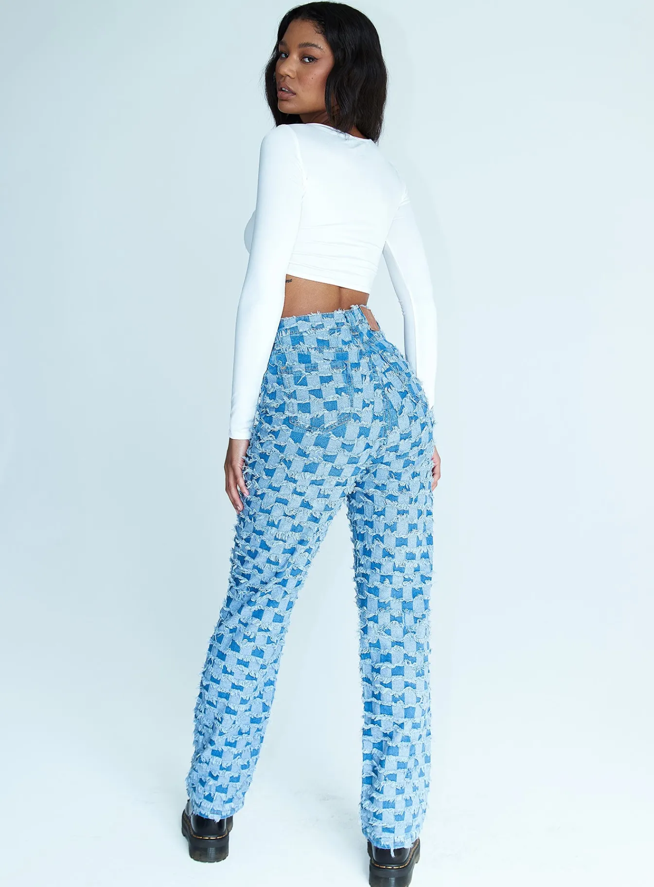 Princess Polly Michigan Lillie Wide Legjeans Denim Best Sale