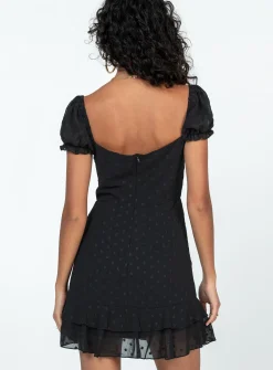 Princess Polly Mikail Mini Dress Black Sale