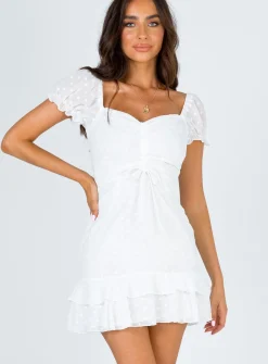 Princess Polly Mikail Mini Dress White Cheap