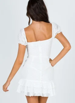 Princess Polly Mikail Mini Dress White Cheap