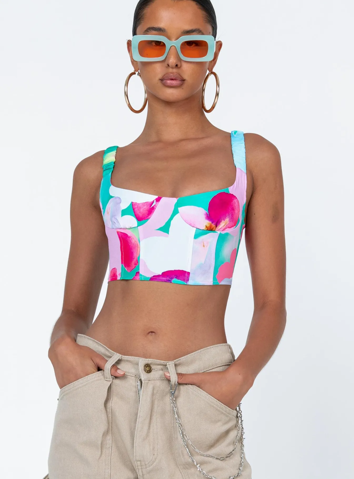 Princess Polly Mikayle Top Multi New