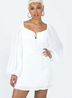 Princess Polly Milly Mini Dress  White Store