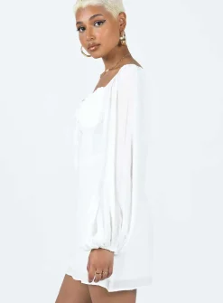 Princess Polly Milly Mini Dress  White Store