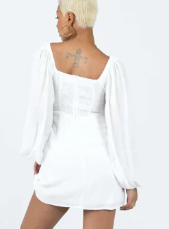 Princess Polly Milly Mini Dress  White Store