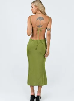 Princess Polly Milpera Maxi Dress  Green Shop