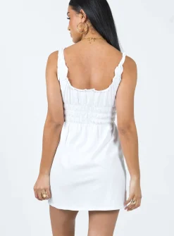 Princess Polly Mindy Mini Dress White Sale