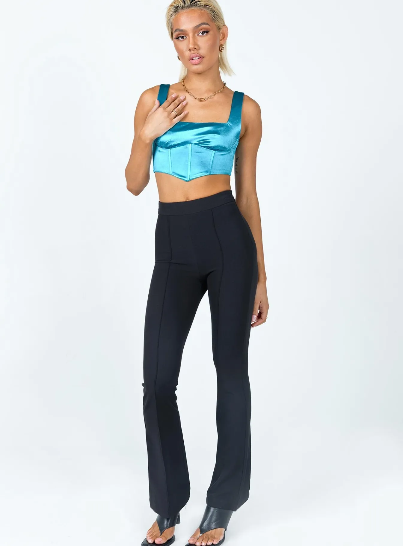 Princess Polly Miranda Top Blue Best