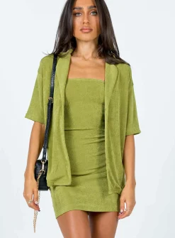 Princess Polly Misha Set Green Fashion