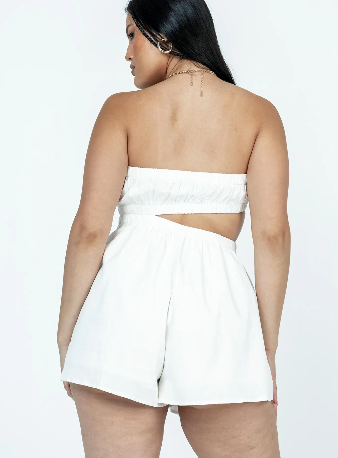 Princess Polly Mishelle Romper White Shop