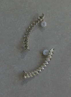 Princess Polly Miskin Ear Crawler Sliver Eco   Silver Outlet