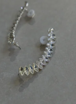 Princess Polly Miskin Ear Crawler Sliver Eco   Silver Outlet