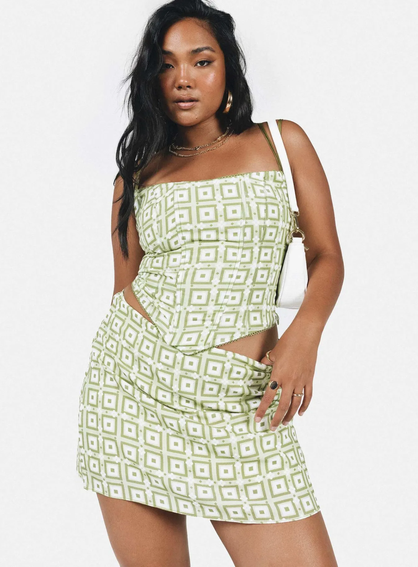 Princess Polly Misuraca Mini Skirt Multi Discount