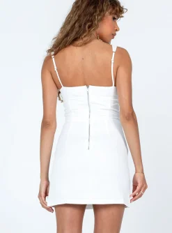 Princess Polly Miya Mini Dress White Best