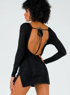 Princess Polly Montana Mini Dress  Black Best Sale