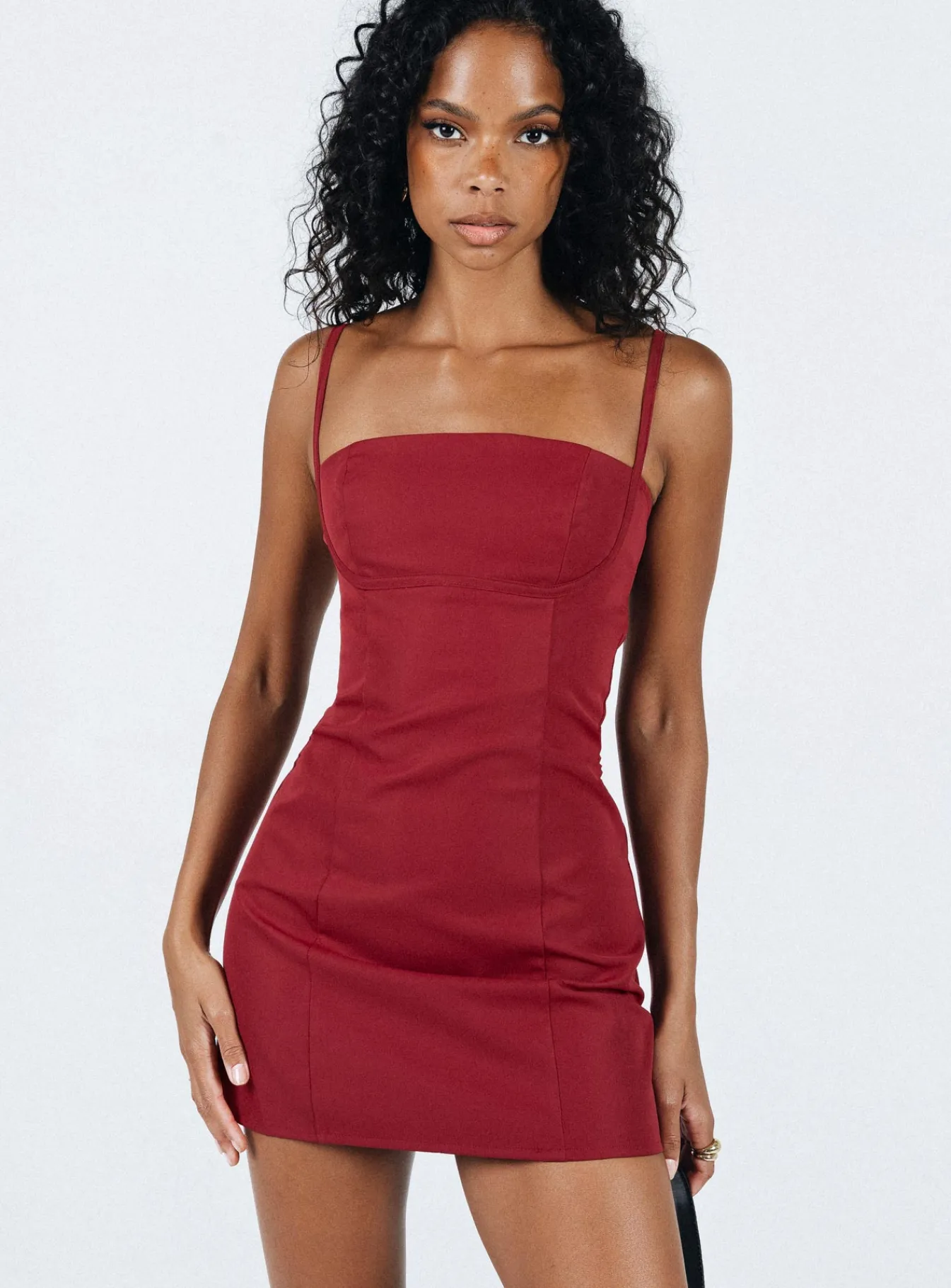 Princess Polly Monza Mini Dress Red Sale
