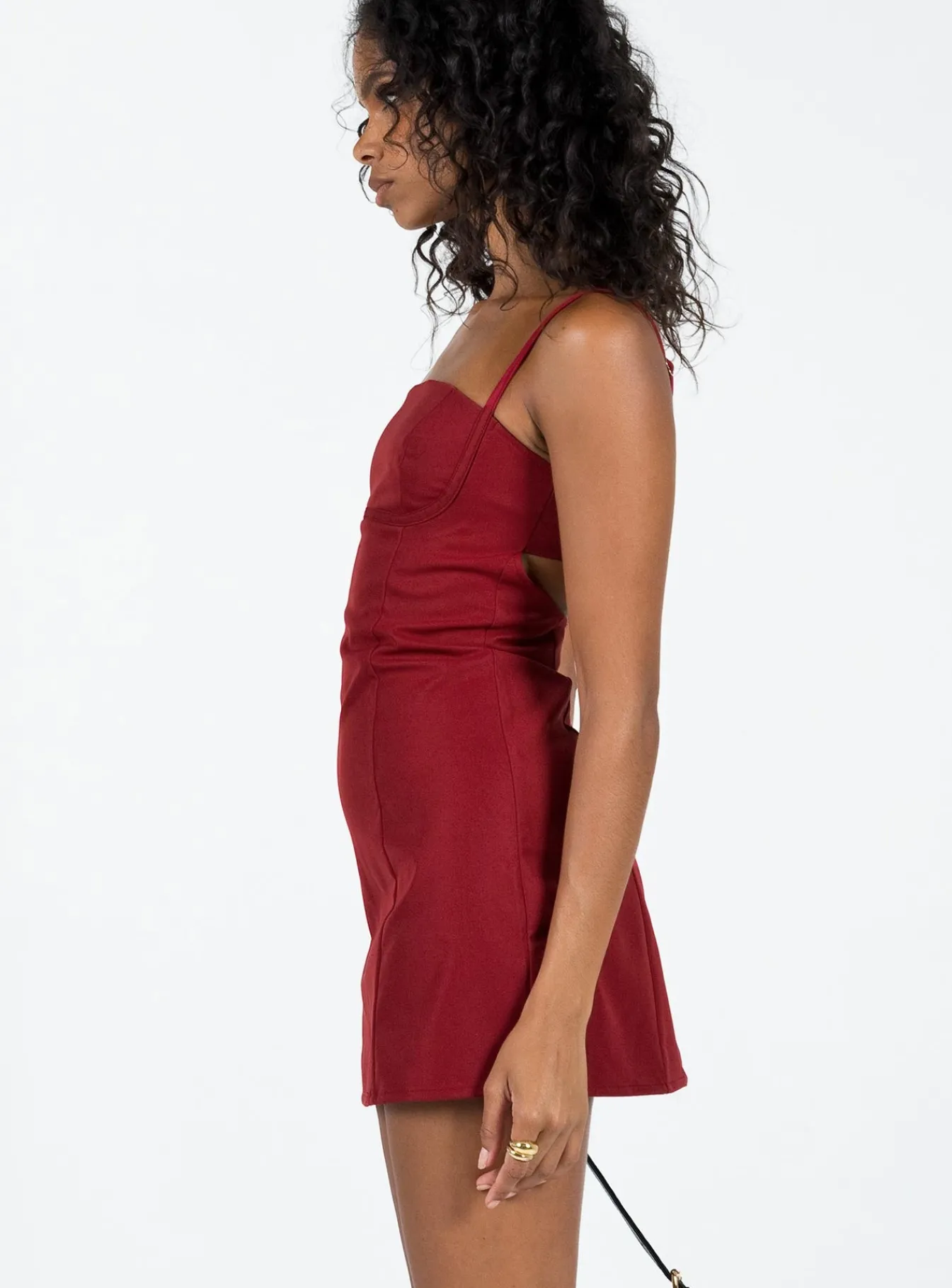 Princess Polly Monza Mini Dress Red Sale