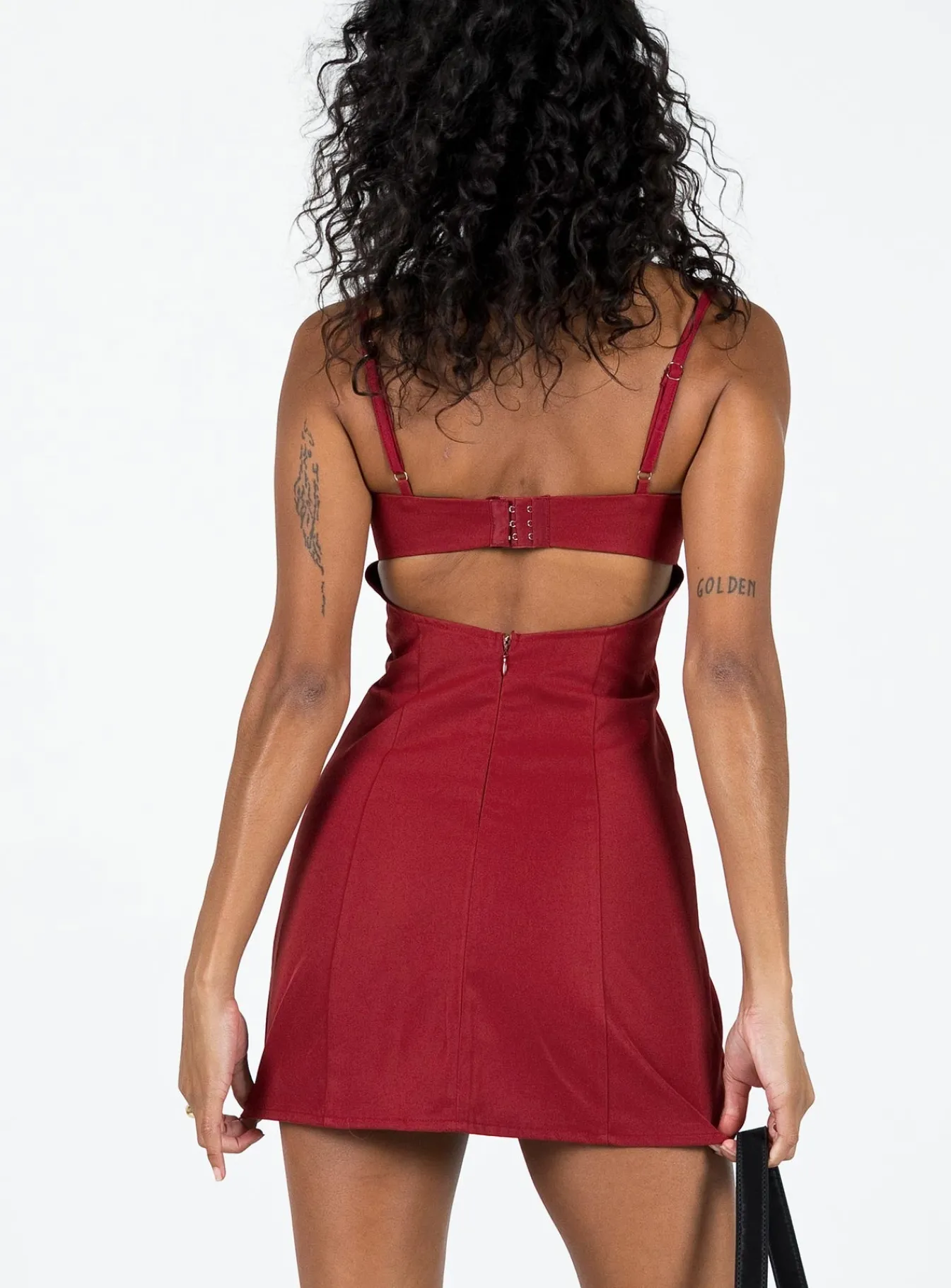 Princess Polly Monza Mini Dress Red Sale