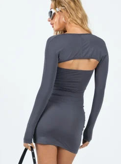 Princess Polly Moran Two Piece Bolero Dress Set Slate Store