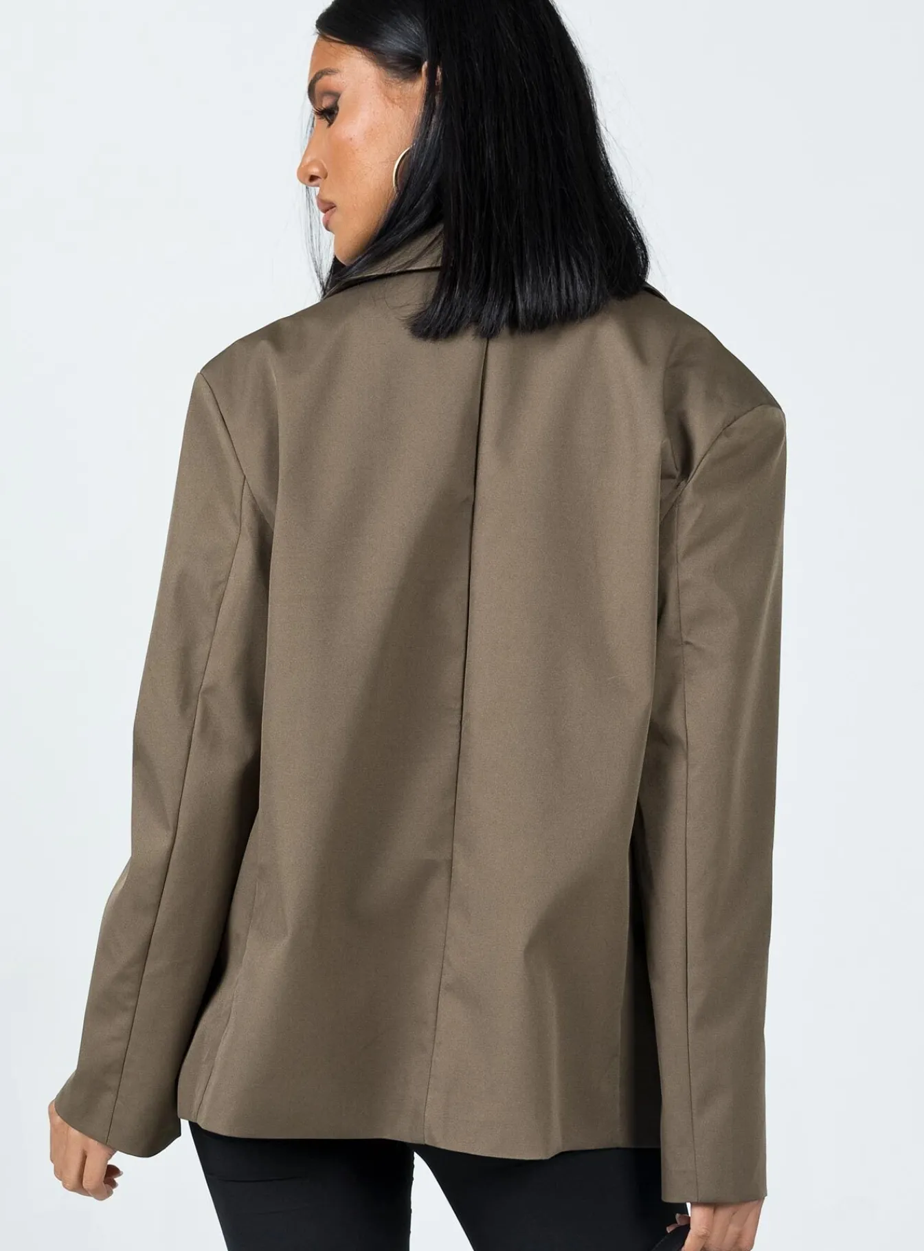Princess Polly Morgana Blazer Brown Shop