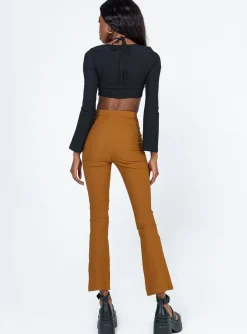 Princess Polly Moschato Pants Brown Shop